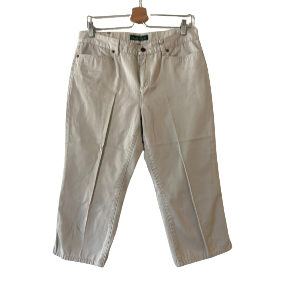 Lauren Ralph Lauren Women's Classic Midcalf Capri Pants
